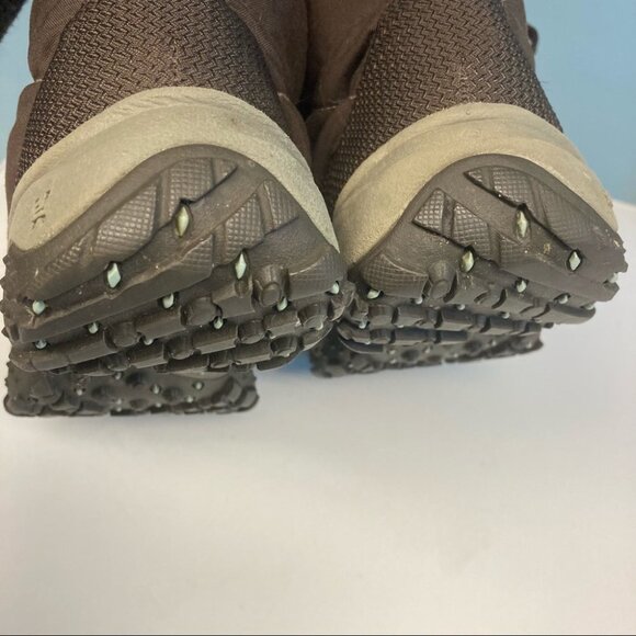 THE NORTH FACE  Sz 6 Down Lined Faux Fur Wintergrip Boots - Picture 8 of 15